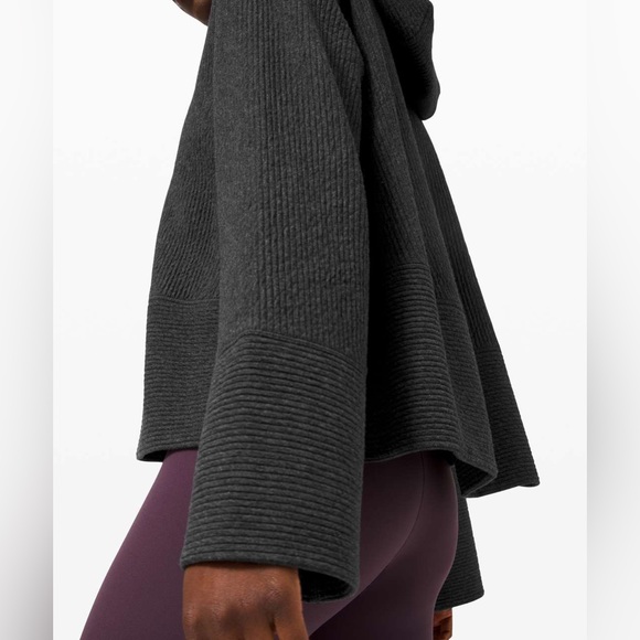 Lululemon Retreat Yourself Hooded Pullover Graphite Grey - Picture 3 of 12